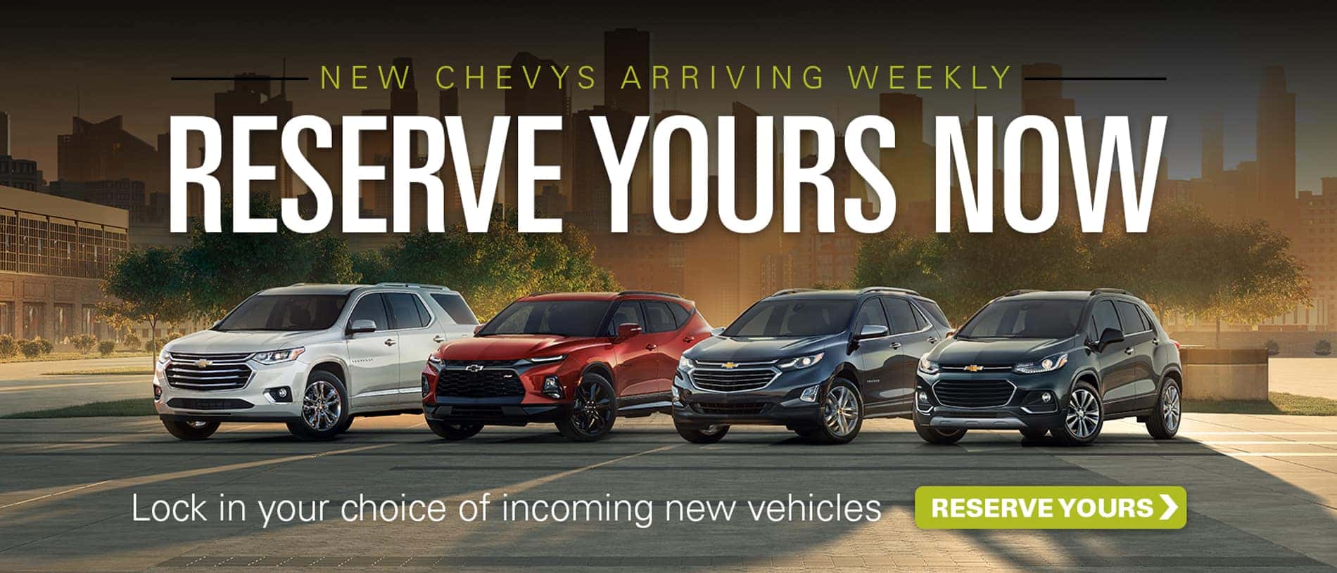 Reserve Your Chevy Todd Wenzel Chevrolet of Hudsonville