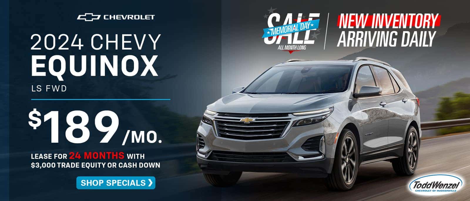 Chevrolet Dealer in Hudsonville, MI Todd Wenzel Chevrolet