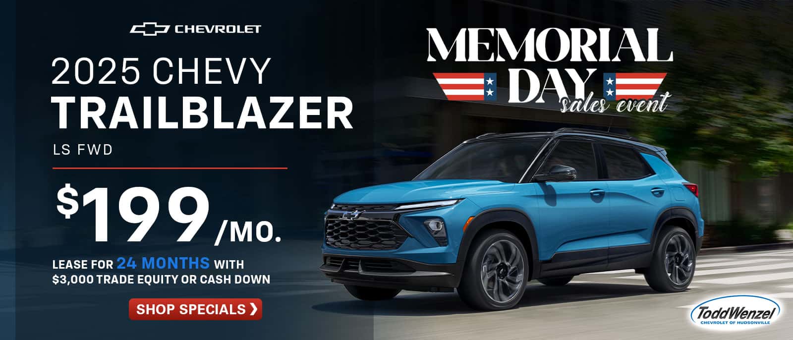 Chevrolet Dealer in Hudsonville, MI | Todd Wenzel Chevrolet