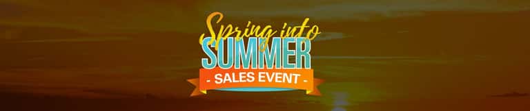 spring sales event header