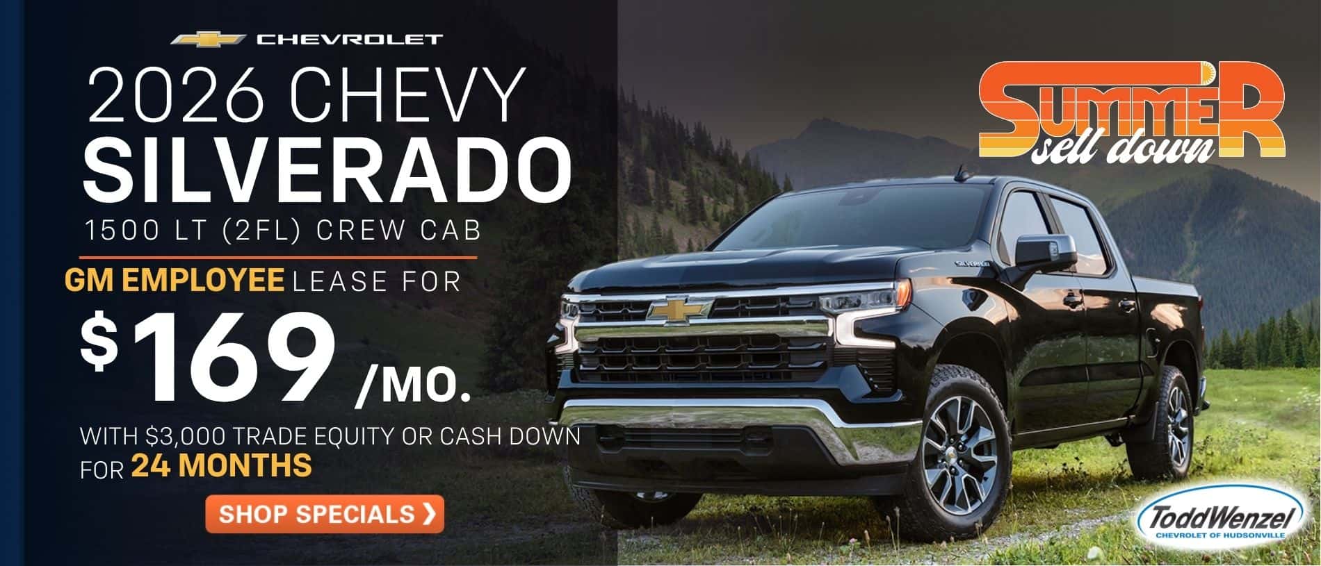 Summer truck sale