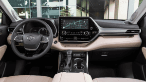 Toyota SUV interior