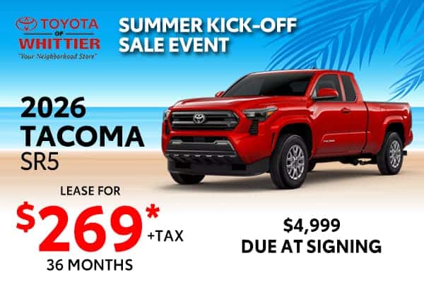 $269* per month for 36 months with $4,999 Due At Signing