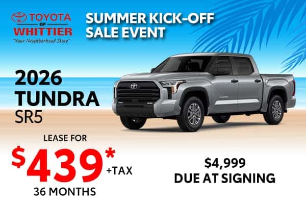 $439 per month for 36 months with $4,999 Due At Signing 