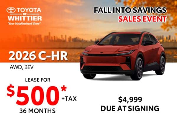 $500* per month for 36 months with $4,999 due at signing 