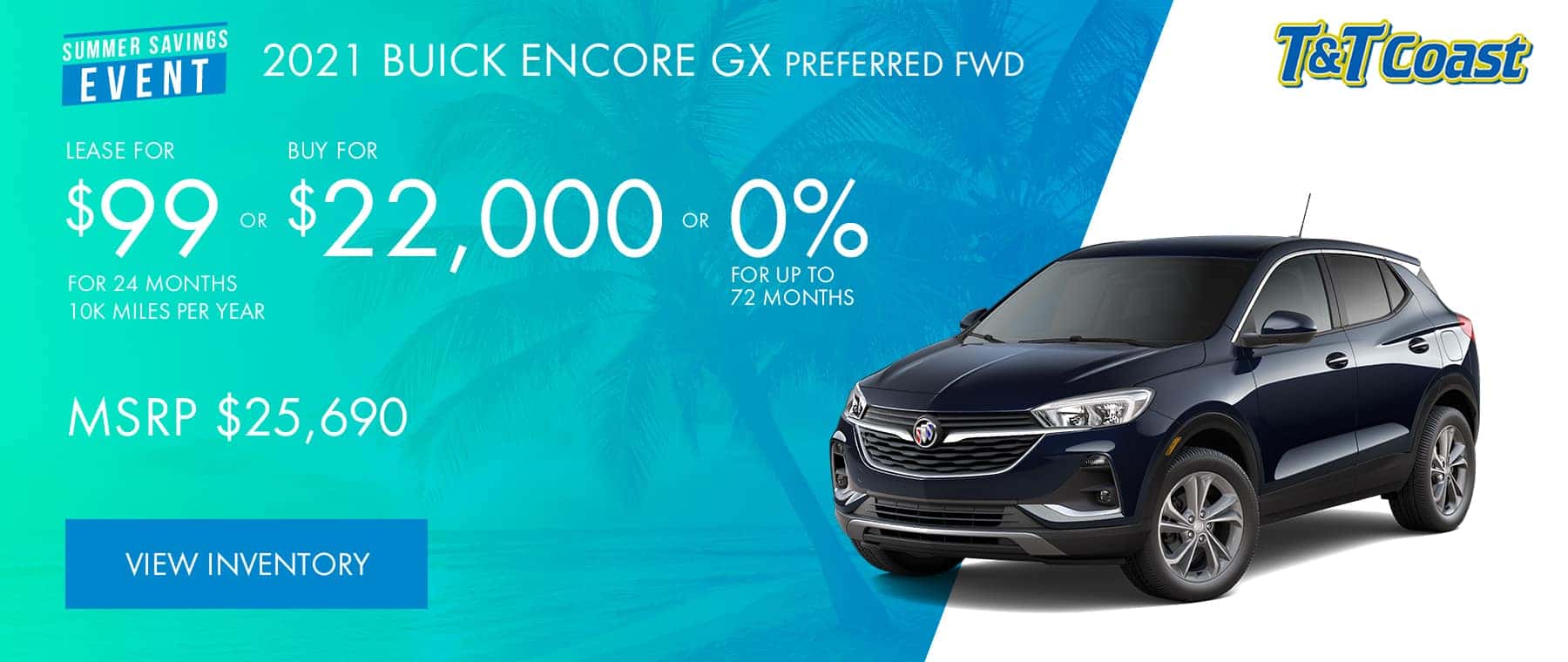 2021 BUICK ENCORE GX PREFERRED FWD Subtitle: MSRP $25,690 $99/MONTH LEASE!* For 24 Months /10K Miles/Year OR BUY FOR $22,000 OR 0% FOR UP TO 72 months
