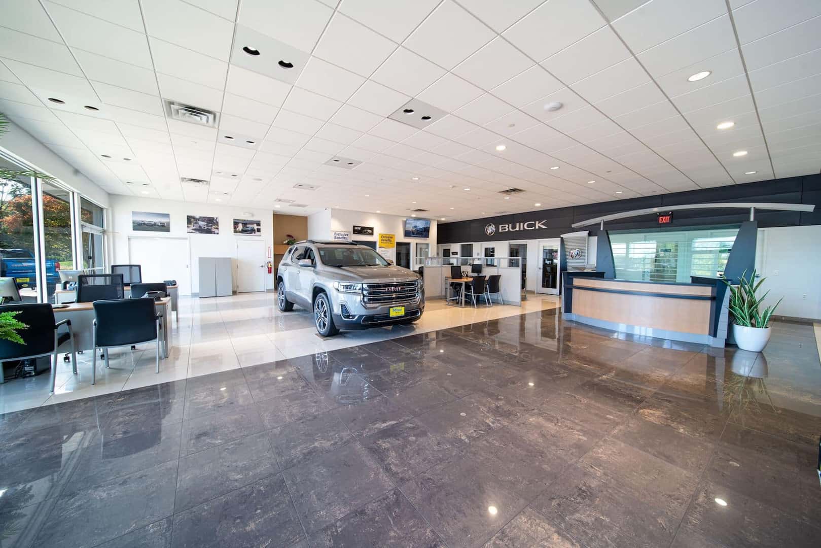 Help desk at dealership