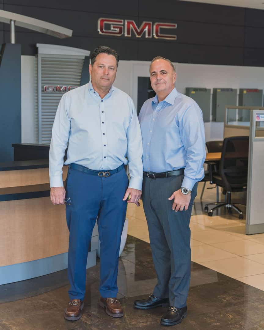 Owners Tim and Tom