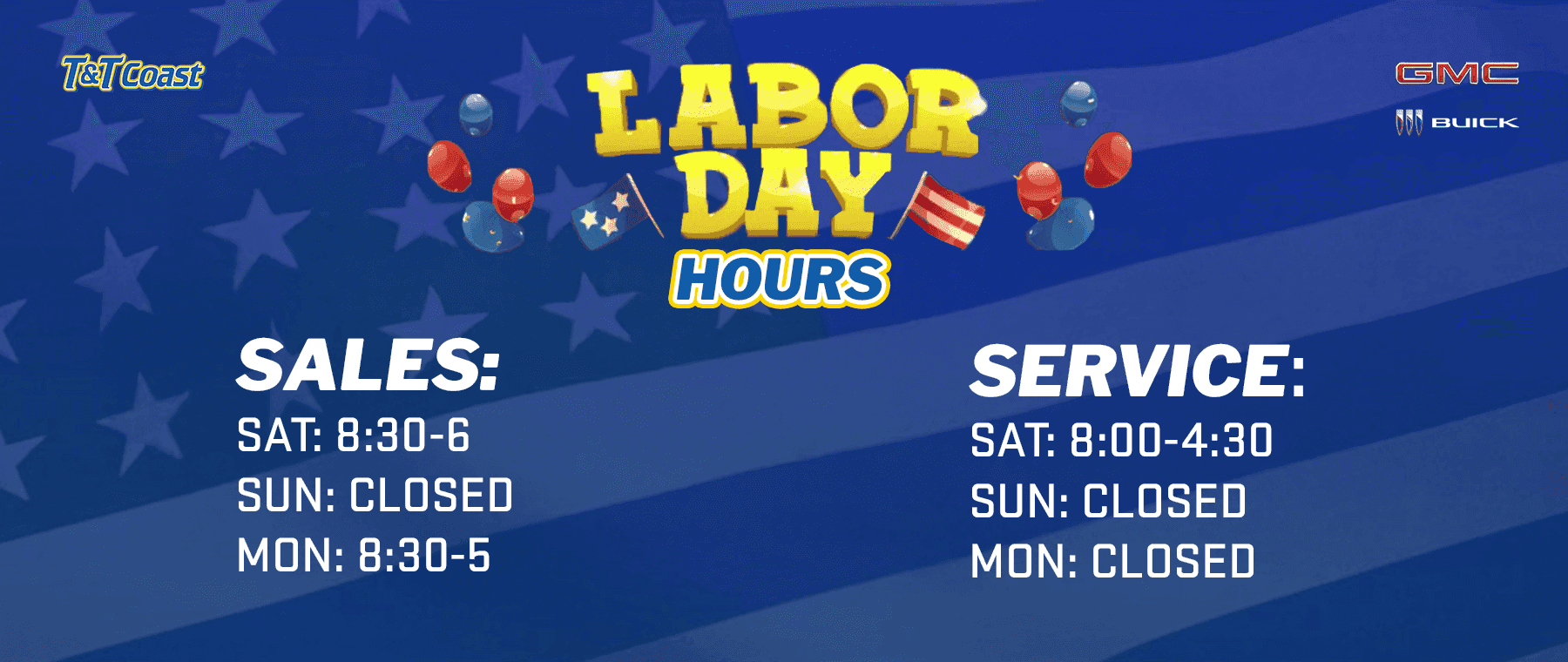 Labor day sale
