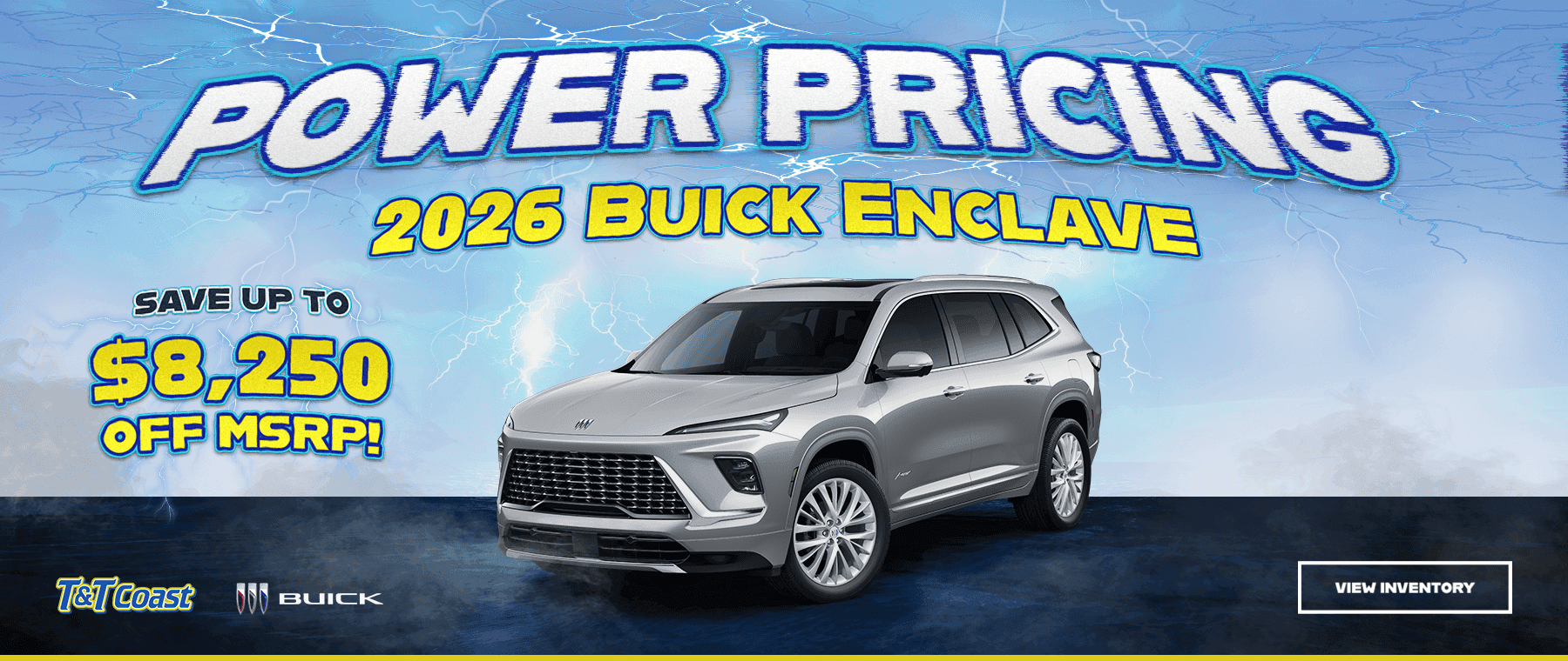 2026 Enclave Save Up to $8,250 OFF MSRP!
