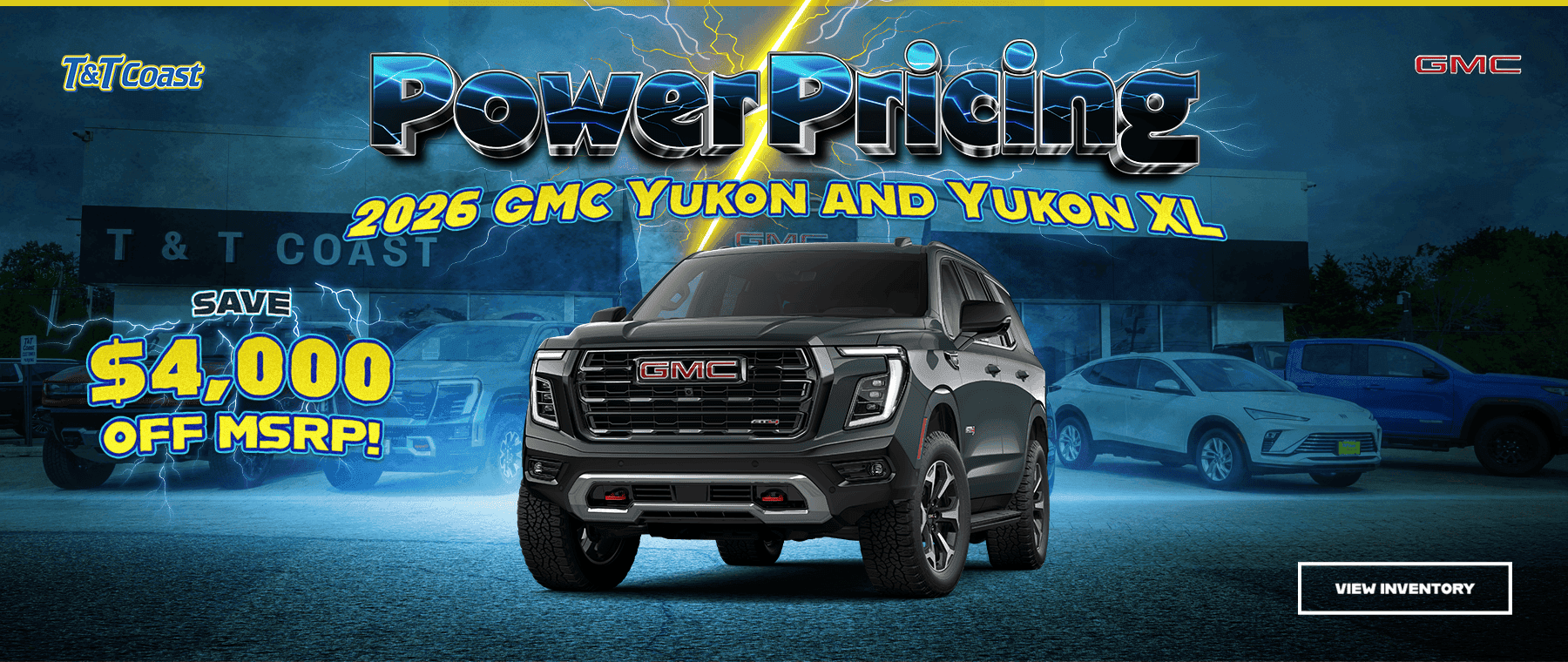 2026 Yukon/Yukon XL Save up to $4000