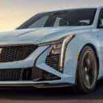 2025 Cadillac CT5-V Blackwing on the road