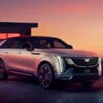 2025 Cadillac ESCALADE IQ parked in a driveway