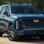 2025 Cadillac Escalade parked in a driveway