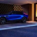 2025 Cadillac LYRIQ parked at a home using home charging