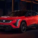 2025 Cadillac OPTIQ parked on the side of the street