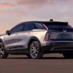 2025 Cadillac OPTIQ parked in an open lot