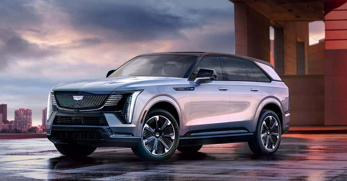 2025 Cadillac Escalade IQ parked in an open area