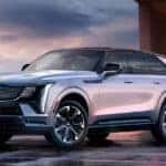 2025 Cadillac Escalade IQ parked in an open lot