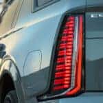 2026 Escalade IQL rear exterior badging next to the headlights
