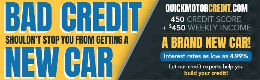 QuickMotorCredit.com - Bad credit shouldn't stop you from getting a new car
