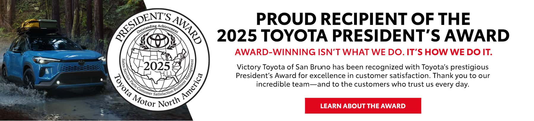 Toyota 2025 President's Award