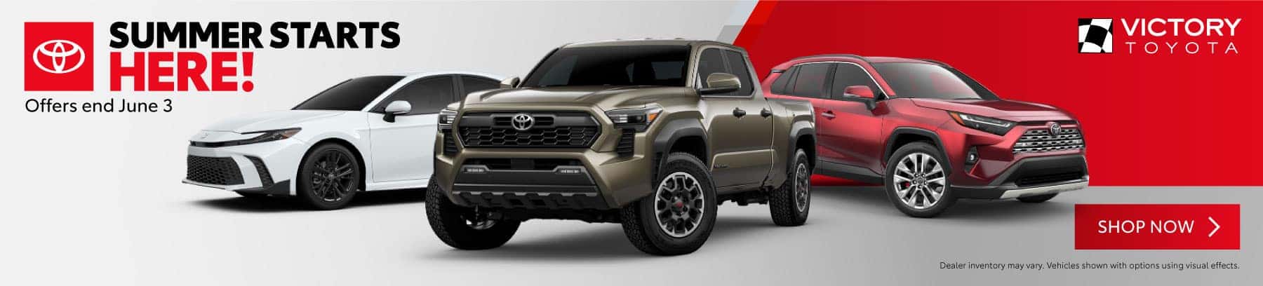 New Toyota Specials | Victory Toyota