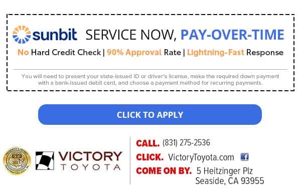 Service & Parts Specials | Victory Toyota