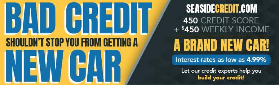 Bad credit shouldn't stop you from getting a new car
