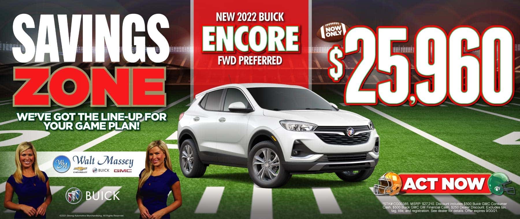 New 2022 Buick Encore FWD Preferred | Now Only $25,960 | ACT NOW