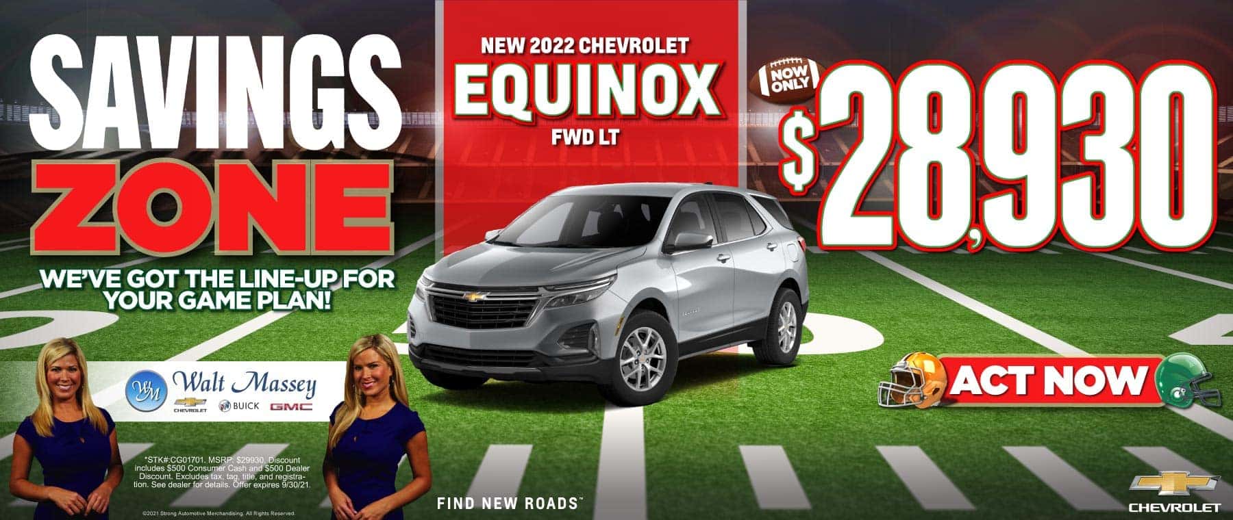 New 2022 Chevrolet Equinox FWD LT | Now Only $28,930 | ACT NOW