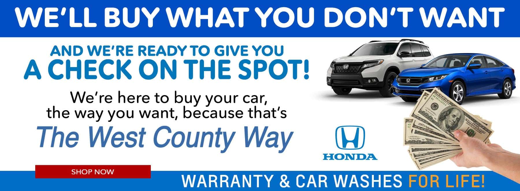 We'll buy what you don't want