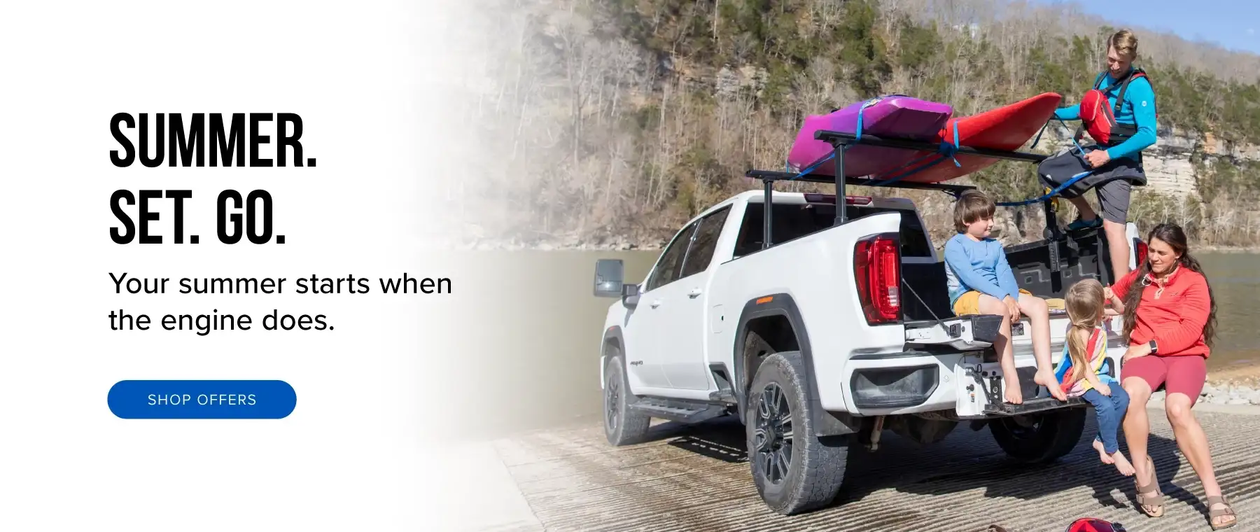 SUMMER. SET. GO. YOUR SUMMER STARTS WHEN THE ENGINES DOES.